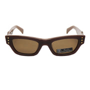 Brown Wood Sunglasses***