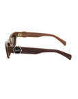 Brown Wood Sunglasses*