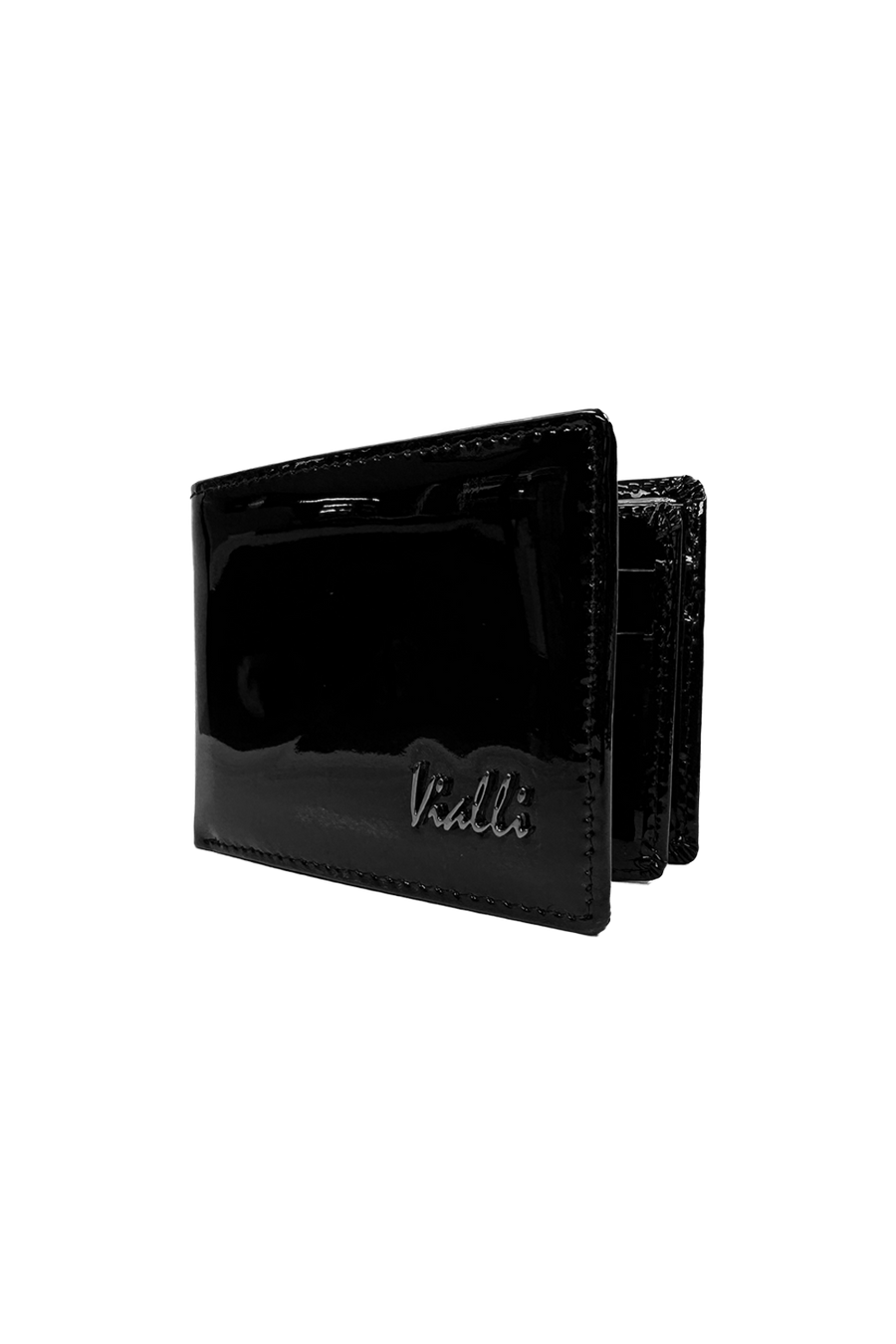 Milan Patent Tri-Fold Wallet*