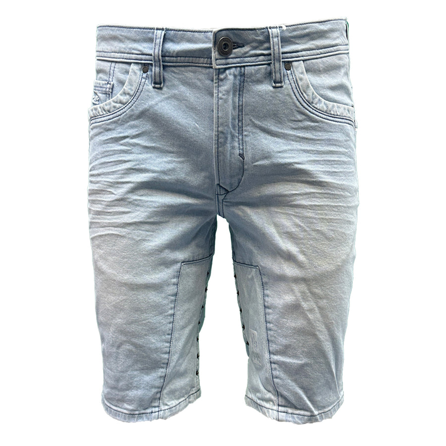 Senchelinio denim kortbroek*